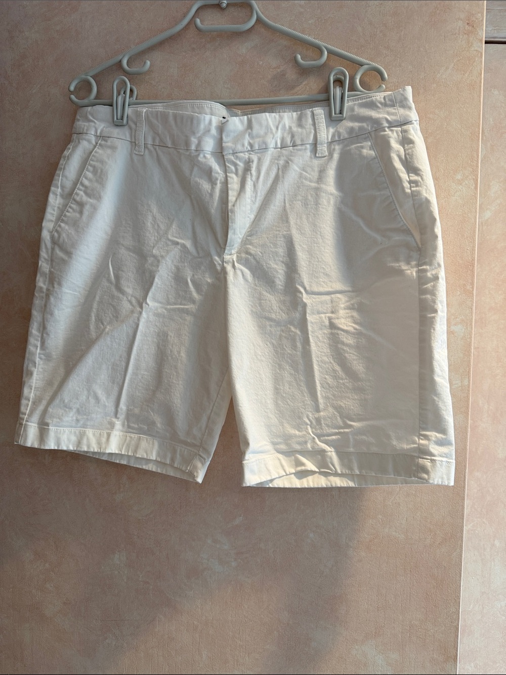 J.Crew Bermuda Shorts in White Like New
